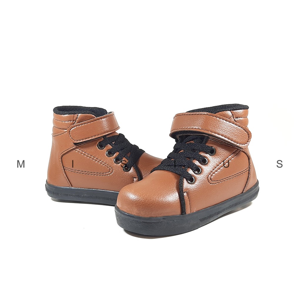 Misius - TODOROKI Sepatu Boots Anak Cocok Untuk Sekolah Bahan Tebal