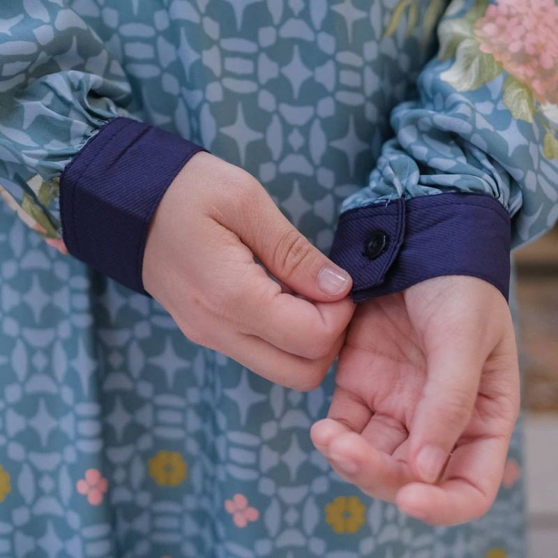 GAMIS BATIK SYARI FREE CADAR TALI ELISA BY MUMTAZ HIJAB