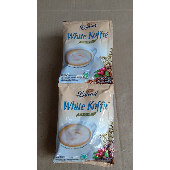 

(B3ST) 1pcs Luwak White Coffe 20gr Murah