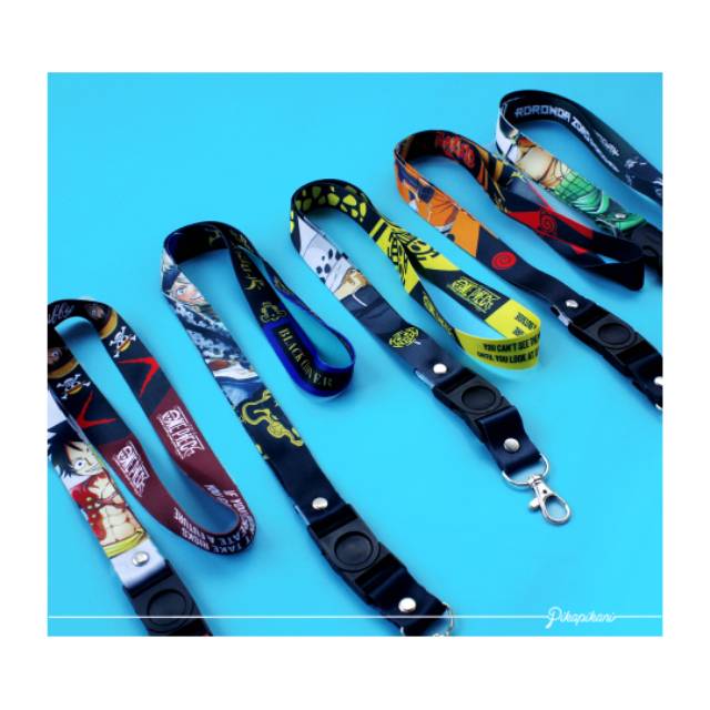 Lanyard Multifungsi Anime Gantungan HP / Gantungan ID Card Daifuku