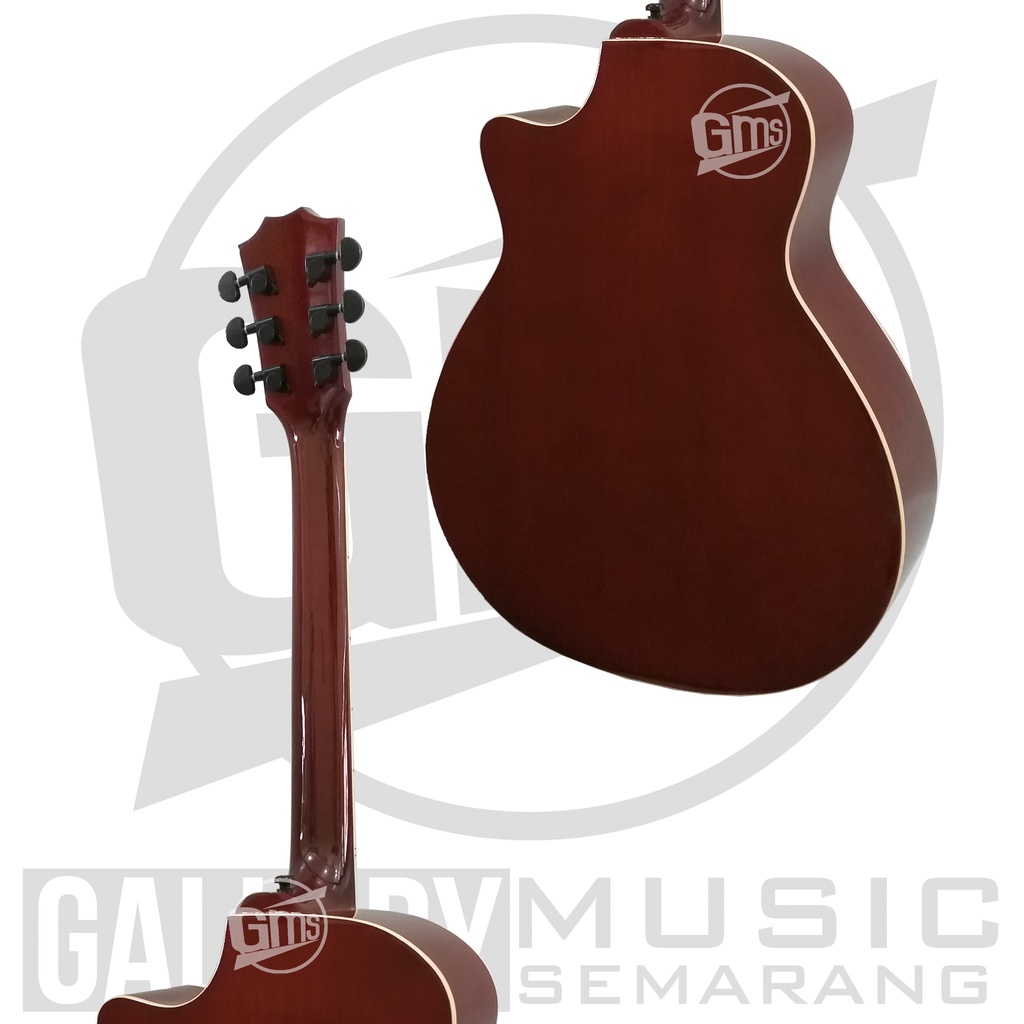 Gitar Akustik Taylor Custom Paket Super Komplit