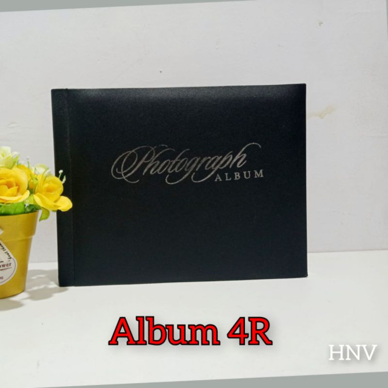 [Best Quality] Album Foto Polaroid Mini Buku Album Perekat Magnetic Blacksheet