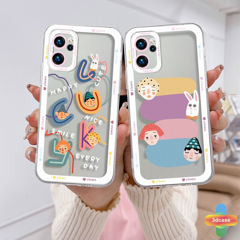 Casing OPPO A57 A55 A7 A5 A9 A31 A53 A33 2020 A15 A54 A5S A3S A76 A96 A16 A95 A12 A1K A16E A16K A54S Reno 7 5 4 6 8 5F 5K 4F 4 5 06 Lite A74 A15S A52 A11K A92 A35 A11 A93 A32 A72 A94 A53S F19 F17 21 PRO A16S A77 A57S A57E Avatar Transparent Case