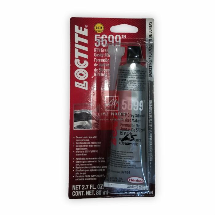 

Sherle | Lem Loctite Rtv 5699 Grey Silicone Gasket Maker 80 Ml Murah Baru