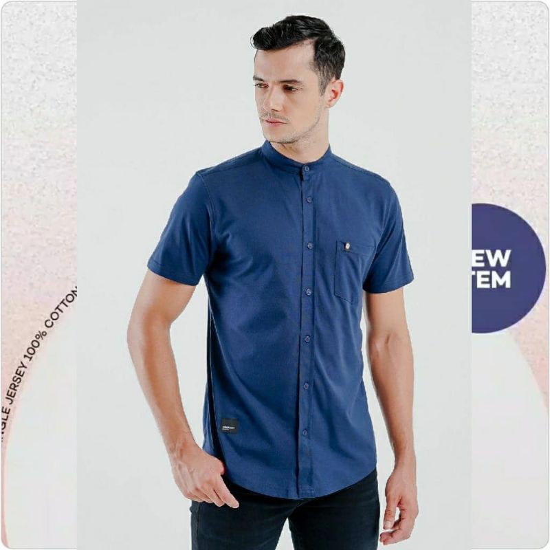 Kemeja Casual Pendek Greenlight