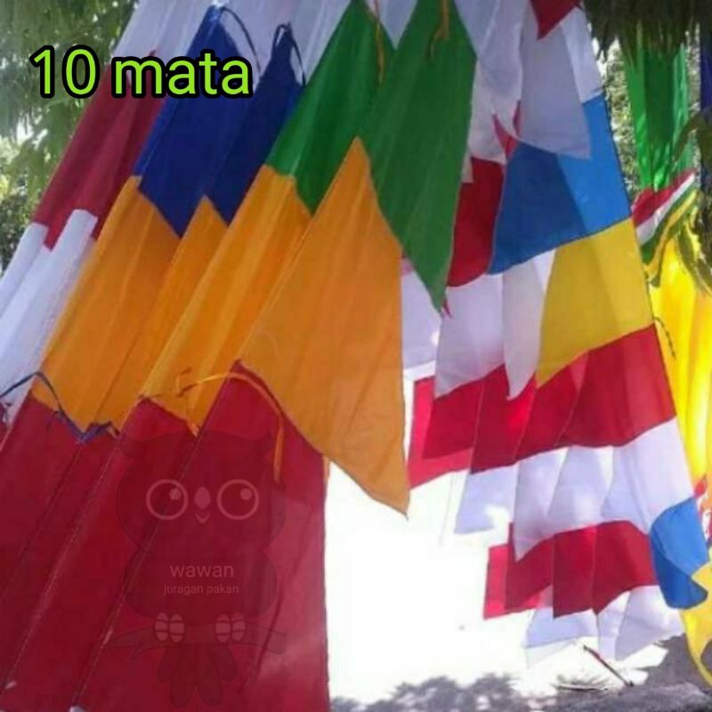 BENDERA UMBUL UMBUL 10 MATA