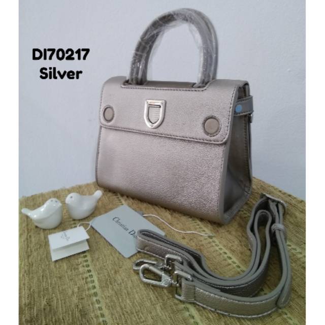 Tas selempang wanita silver import china