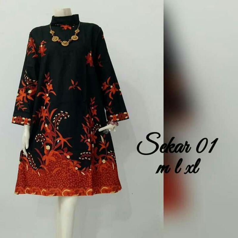 DRESS BATIK / TUNIK BATIK SEKAR