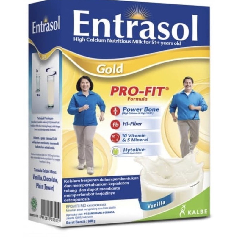 

Entrasol vanila 600gr