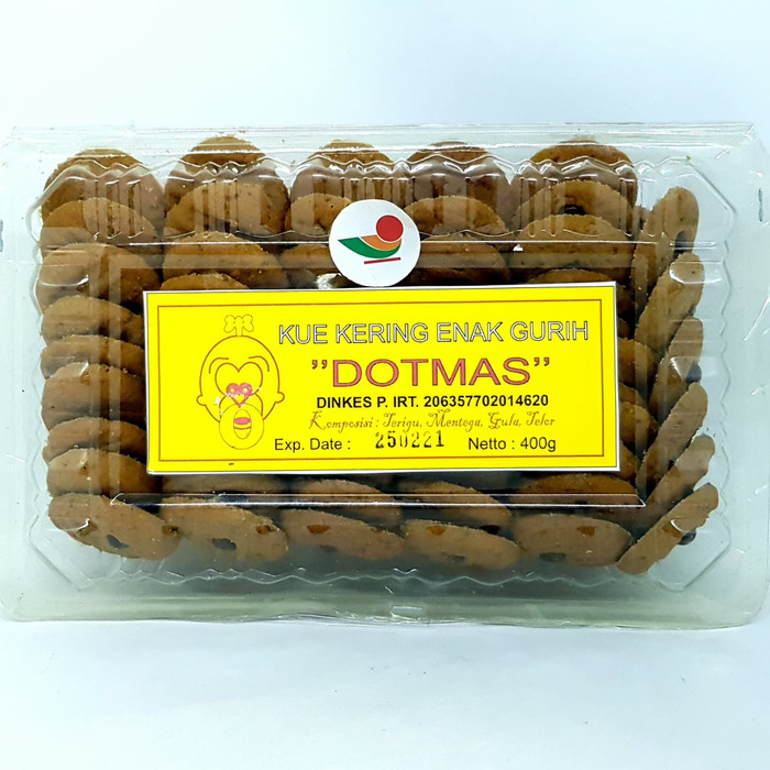 

DOTMAS KUE KERING ENAK GURIH CHOCO CHIPS 400gr | KHAS LEBARAN NATAL