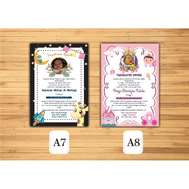 

STIKER KARTU AQIQAH KEKINIAN BISA DITEMPEL DI BOX NASI / TASYAKURAN