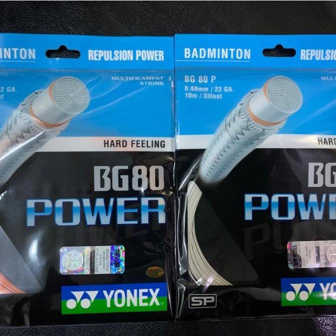Senar Raket Badminton Yonex Bg 80 Power Original Original|Asli|Premium|Diskon|Ori
