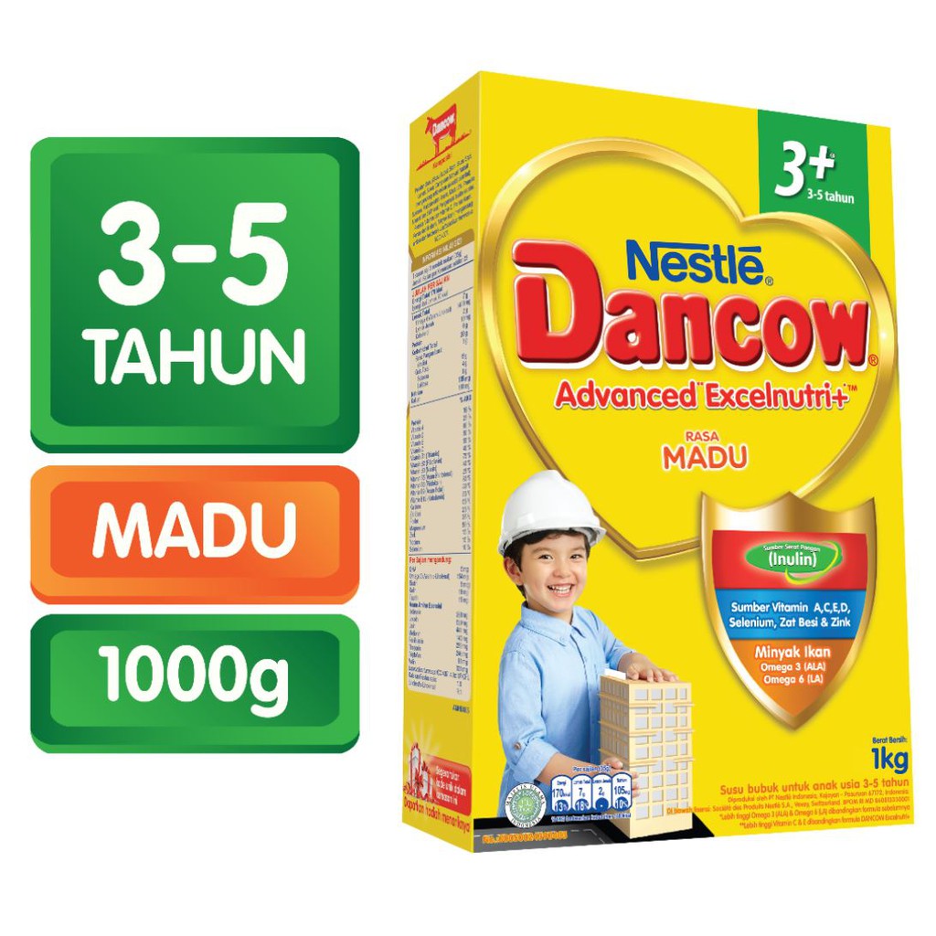 

Dancow 3+ Advanced Excelnutri 1000gr