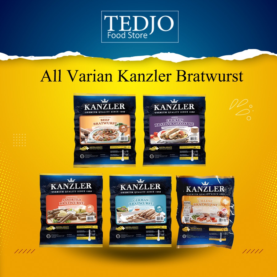 

KANZLER Sosis Bratwurst 360 gr