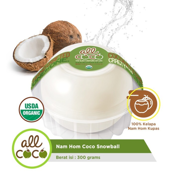 

Nam Hom Coconut Snowball 300Gr