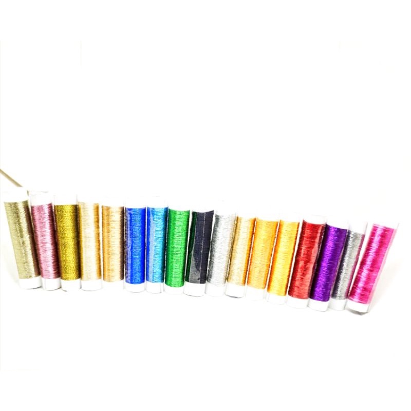 Benang Variasi Hiasan Tali Joran Pancing Wrapping Fariasi Wraping Seting Lilit Lilitan Kolongan Ring