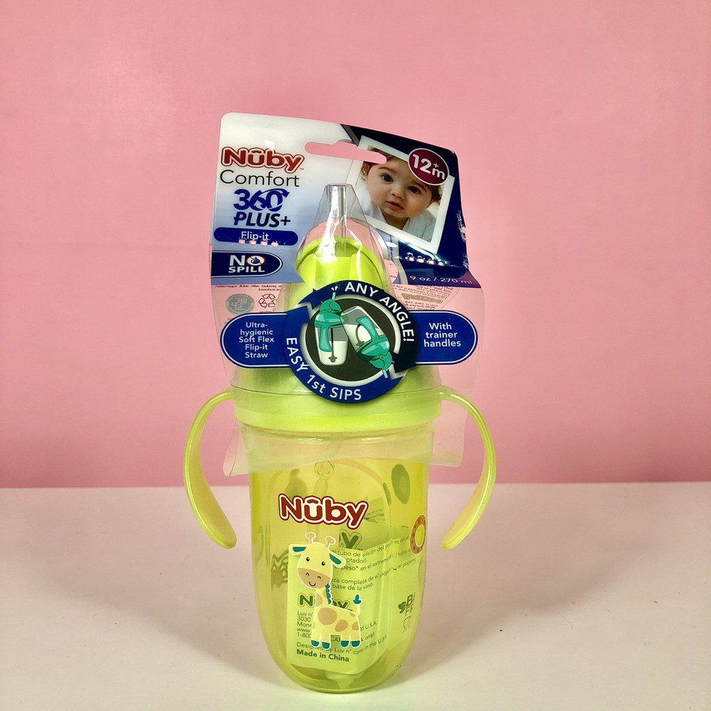 Nuby Botol Minum Anak (Hijau)