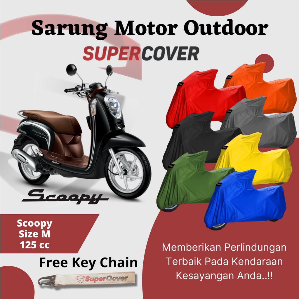 Cover Motor Anti Air Super Cover Sarung Motor Outdoor Waterproof Supercover Premium Motor Scoopy all