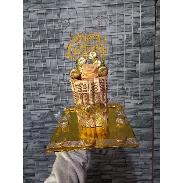 

Money Cake Bisa Custom
