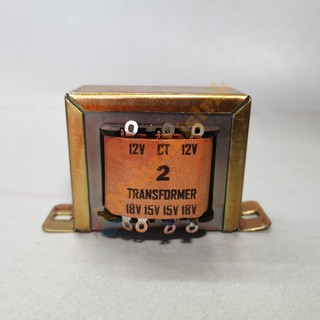Jual Trafo CT 2A Ampere CT - 12V / 15V / 18V Transformer Primer