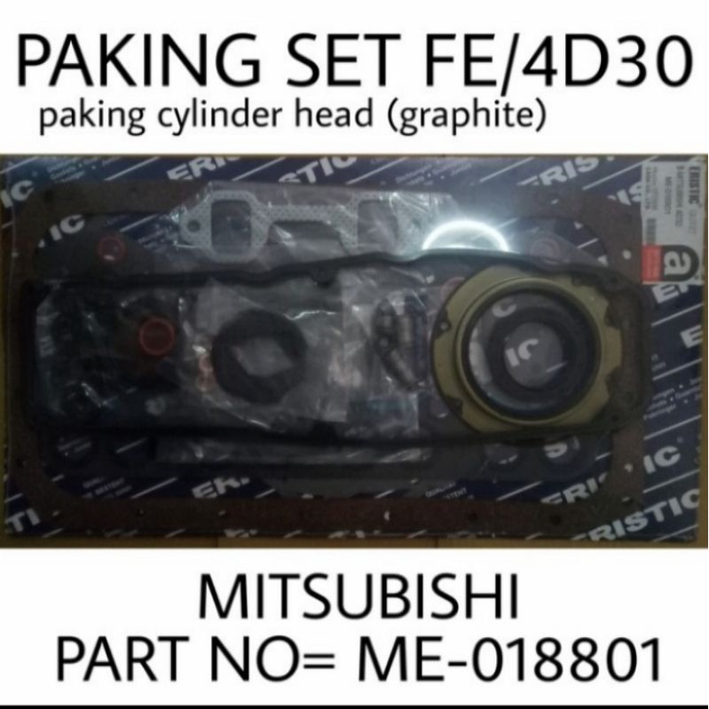 PAKING GASKET SET MITSUBISHI FE 4D30