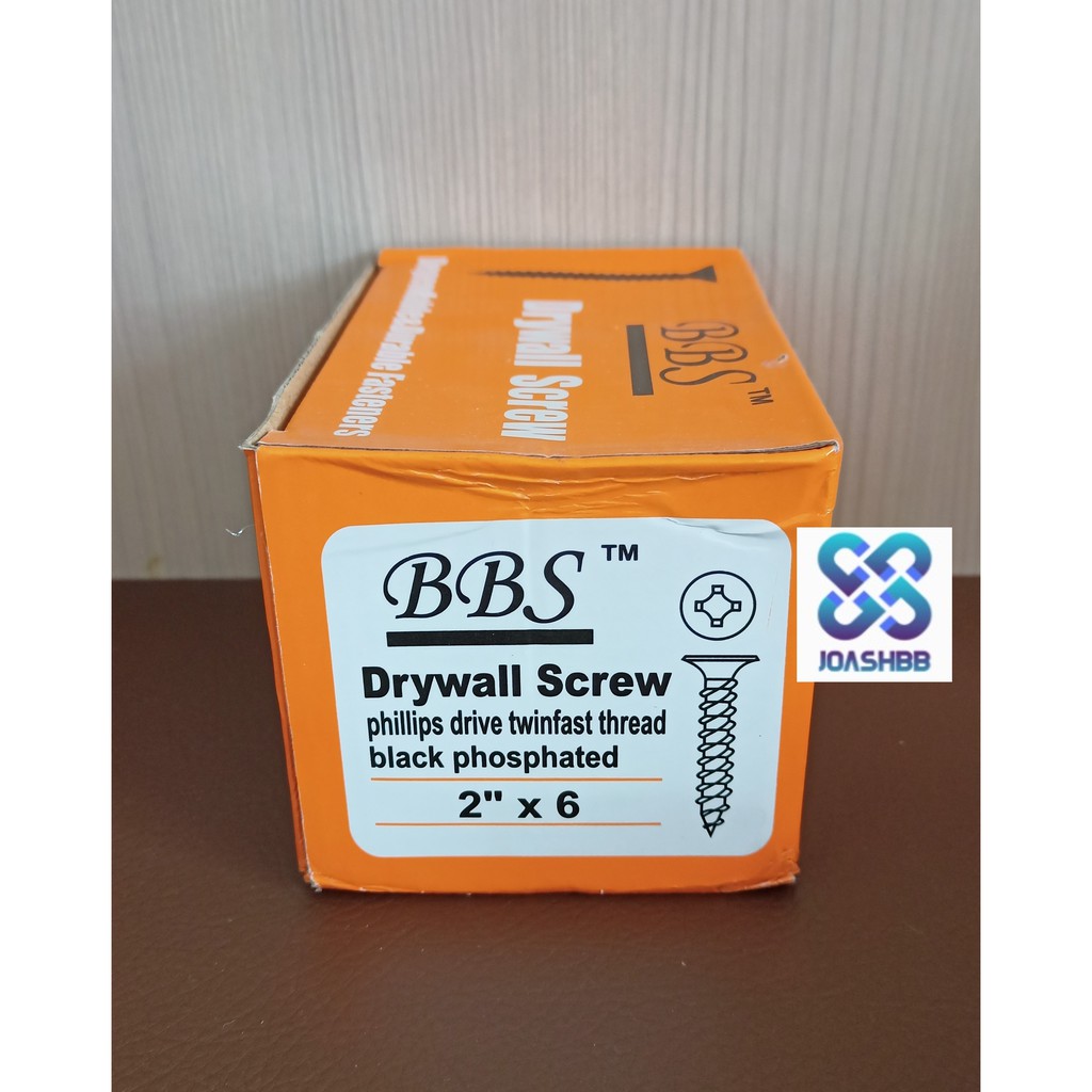 Sekrup Gypsum Baja / Baut Skrup Kayu Drywall Screw 900gr 1 kotak