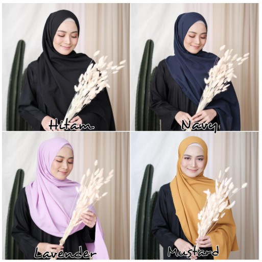 LR - Jilbab Pashmina Tali Diamond Hijab Pashmina - BOG