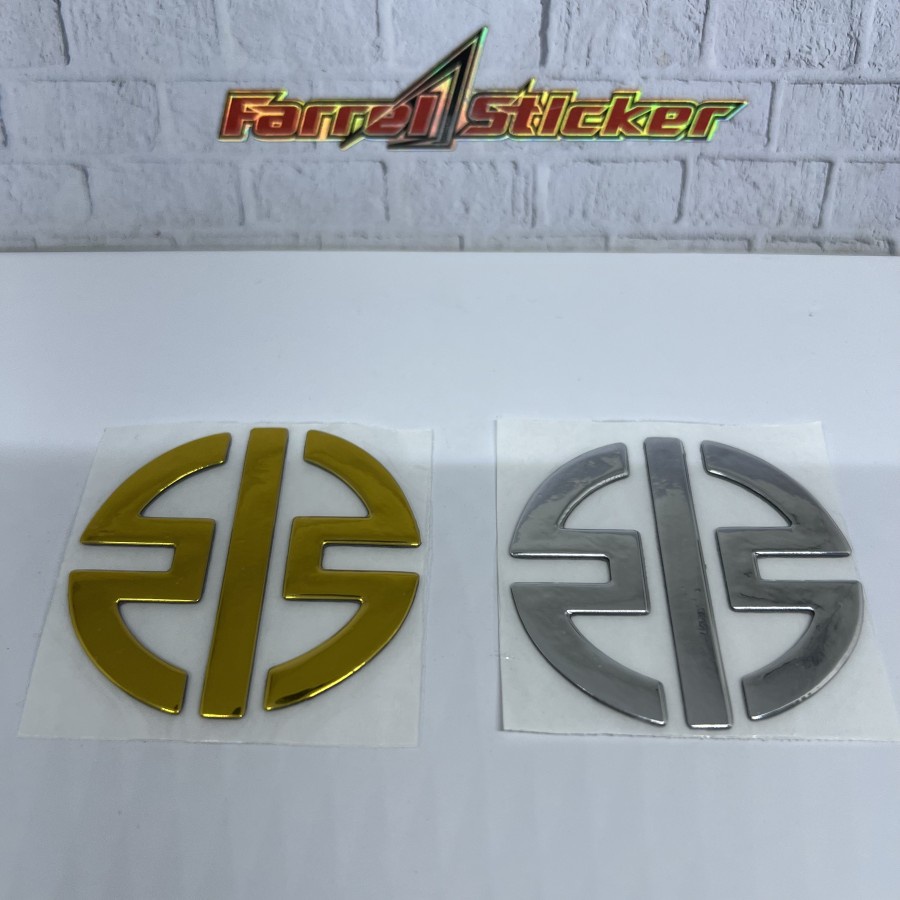 Sticker River Mark Emblem ninja H2 3D