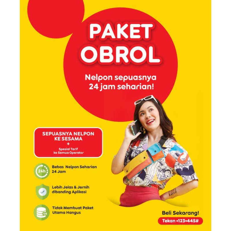 PAKET TELPON UNLIMITED KESESAMA INDOSAT.MASA AKTIIF 30HARI