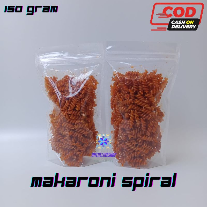 

makaroni spiral pedas 150 gram