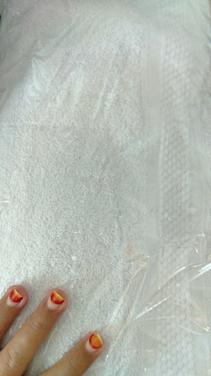 Handuk Dewasa Ukuran 70x140 Mutia Terlaris Termurah Polos Putih