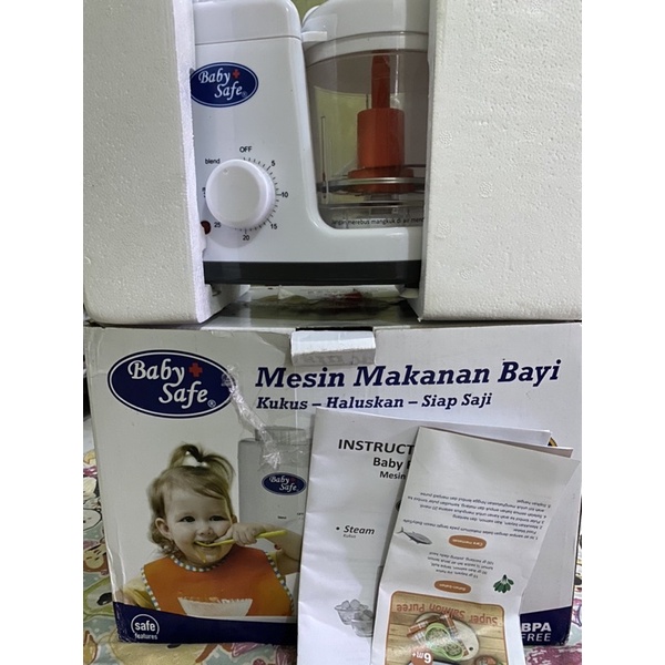 Jual baby safe food maker ( preloved ) Shopee Indonesia