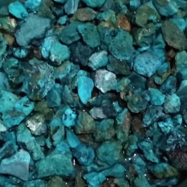Batu Bacan Doko Campur Palamea 2gr-2.5gr asli natural dominan biru , batu yang dikirim secara random