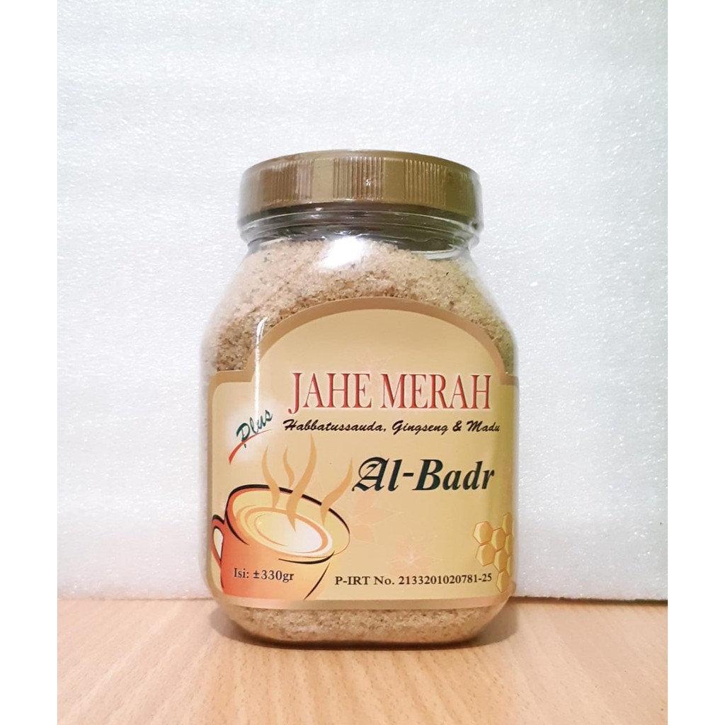 Jahe Merah Habbatusauda Gingseng Madu Al Badr Isi 330 Gr