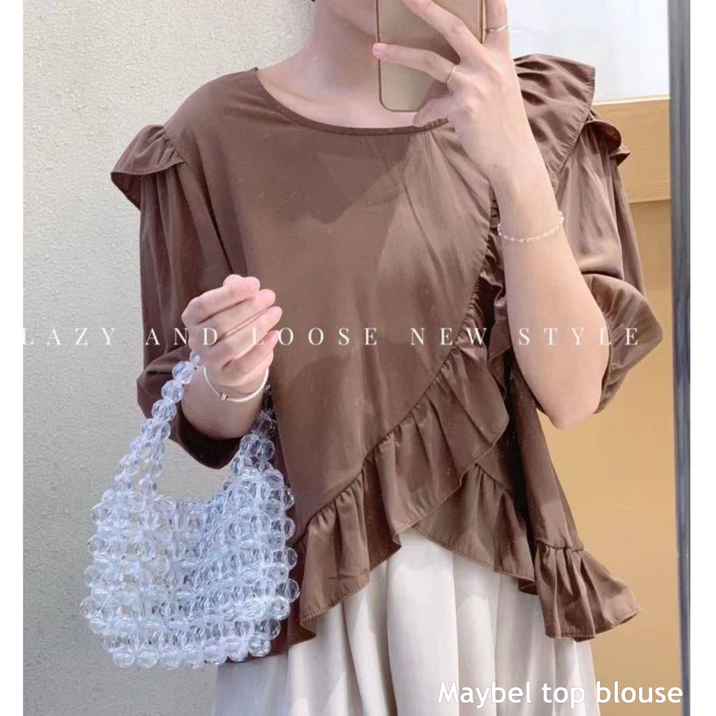Maybel top blouse - Thejanclothes