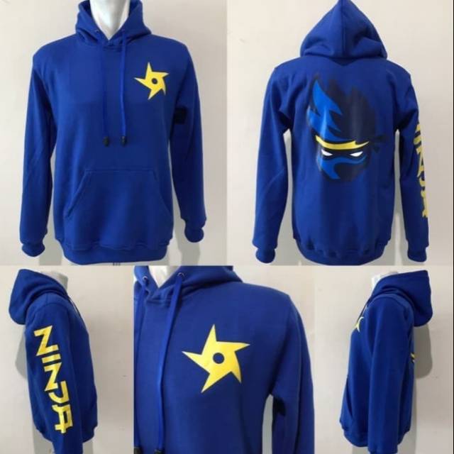 Jual Sweater Hoodie gaming Team NINJA fortnite pubg | Shopee Indonesia