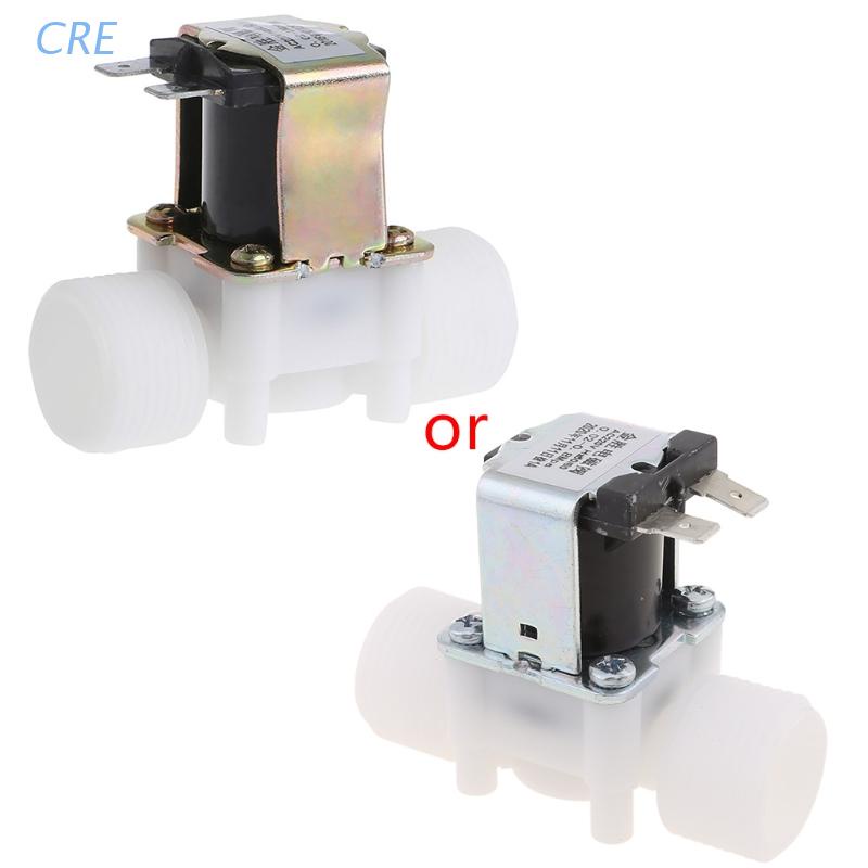 Cre Katup Solenoid Elektrik 3 / 4 &quot;AC 220V PP N / C Untuk Kontrol Air