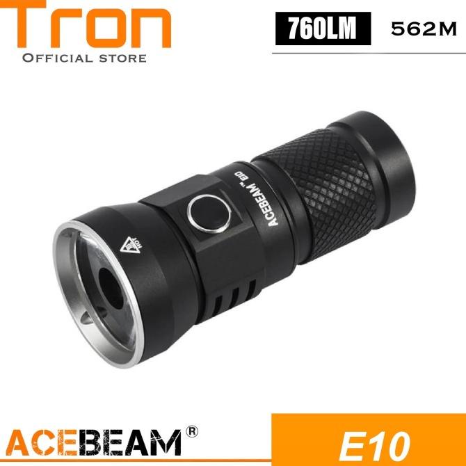 

Acebeam E10 OSRAM White 760 Lumen Flashlight (1 x 26350 included)