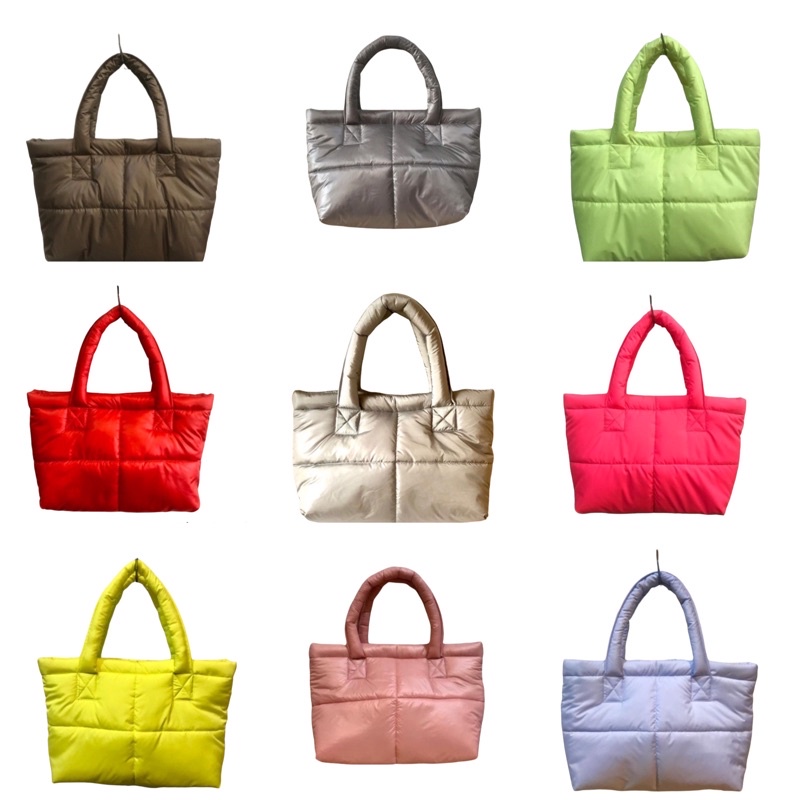 puff bag / pillow bag