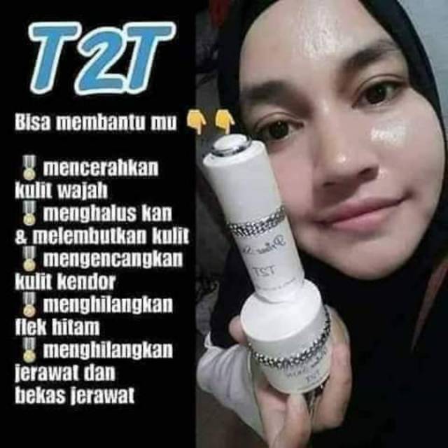 

T2T Cream & Serum White & Glowing Ori HWI 100%