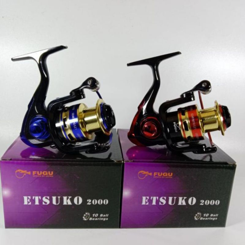 REEL  FUGU ETSUKO SPOOL ALUMUNIUM Smooth 800-6000