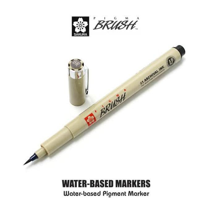 

TERMURAH SAKURA Pigma Micron Pen Brush Tip - Black