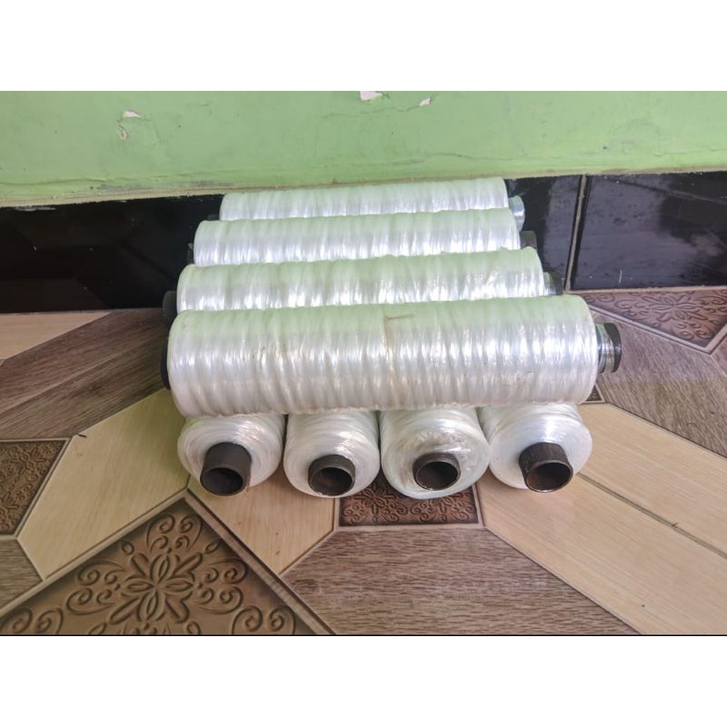 

Tali plastik, tali gawar pertanian 600gram, tali salaran pertanian, tali pita bening