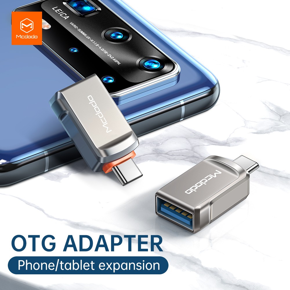 Mcdodo OTG Type-C Male to USB Female Adapter Converter Android Macbook