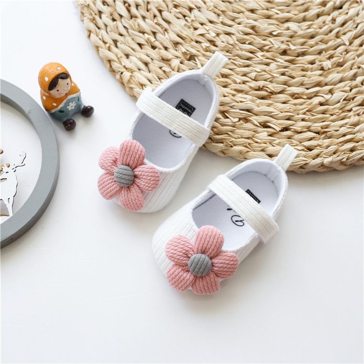 SEPATU BAYI MOTIF BUNGA CANTIK IMPORT KOREA 0-18 BULAN / PREWALKER BAYI sepatu bayi lucu IMPORT sepatu baby girl