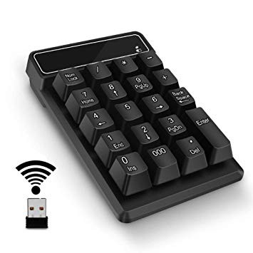 Numeric Wireless Keypad Keyboard Numeric Semi Mechanic High Quality