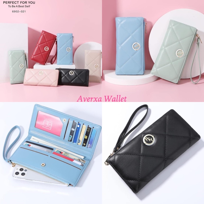 AVERXA WALLET - dompet panjang - dompet cewek - dompet wanita