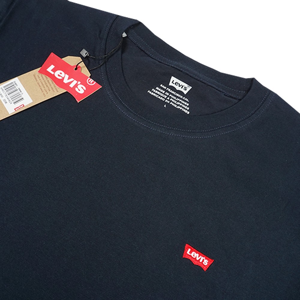 Tshirt kaos Oblong Navy Levis Pria