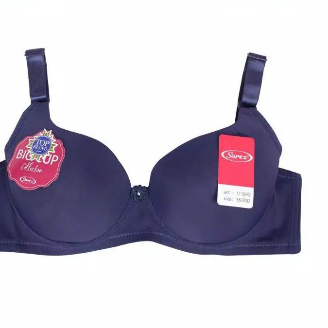 ✾ SOREX Bra BIG CUP 11199 Busa Berkawat CUP D Kait 3 ♤