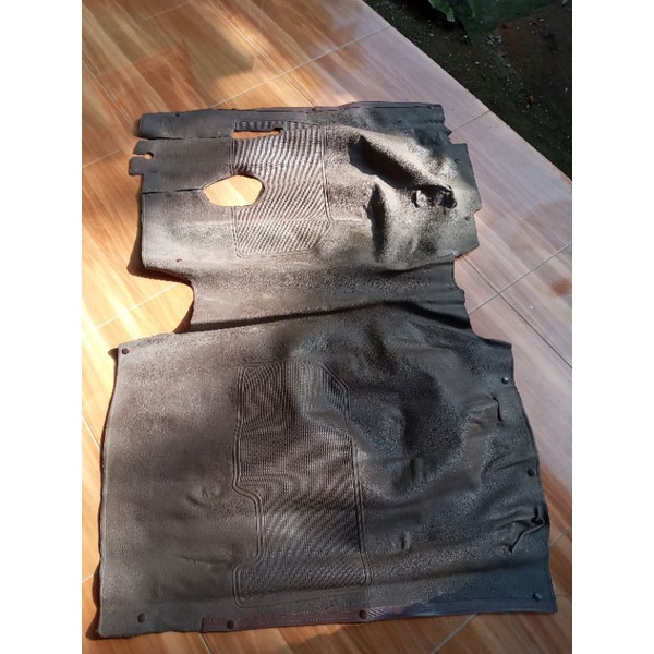 karpet lantai originall ps 100 ps 120 lama umplung ....warna coklat tua